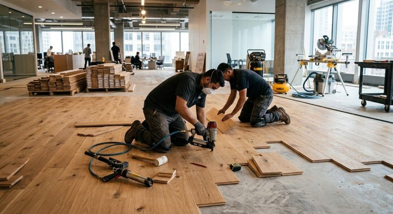 Commercial Hardwood Service in Wheeling, IL