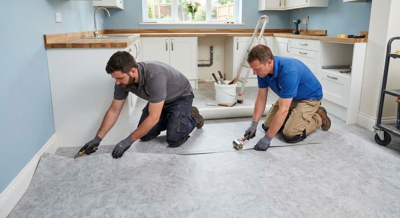 Linoleum Floor Installation in River Forest, IL