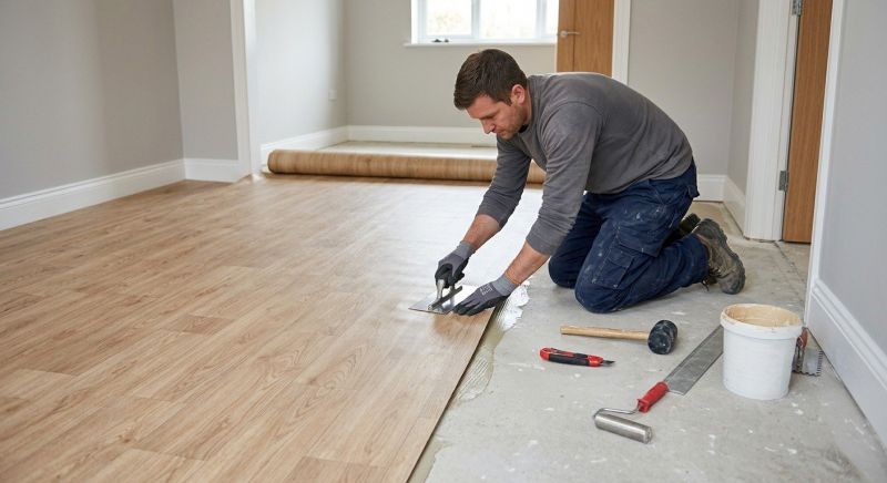 Vinyl Flooring Installation in Wilmette, IL