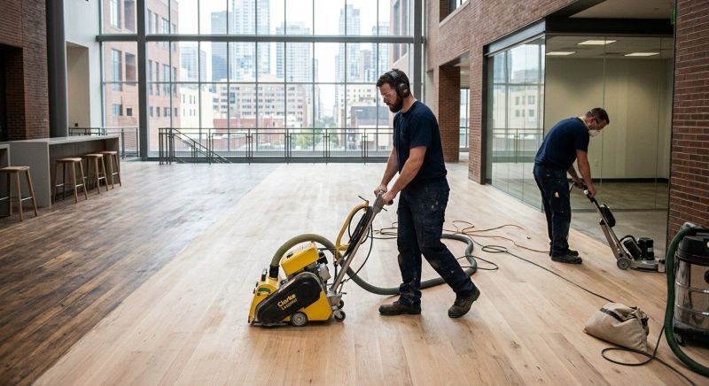 Commercial Hardwood Service in Lake County, IL