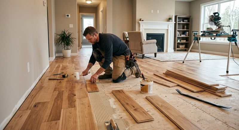 Engineered Wood Installation in Skokie, IL