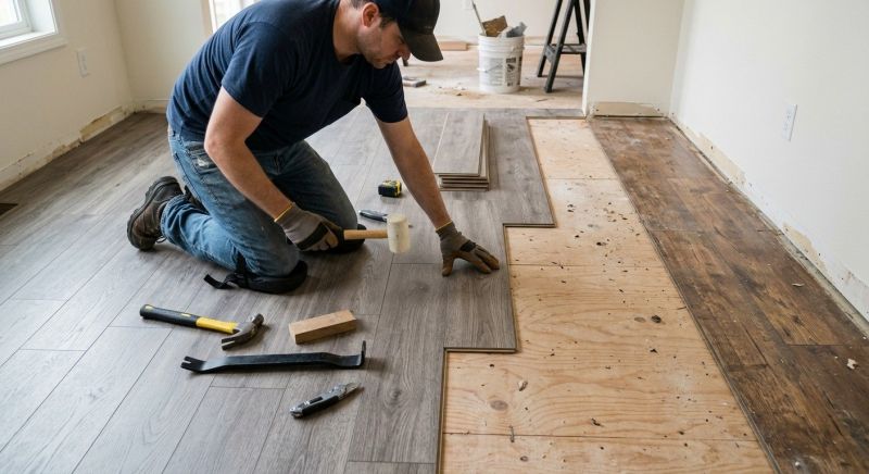 Laminate Floor Installation in Addison, IL