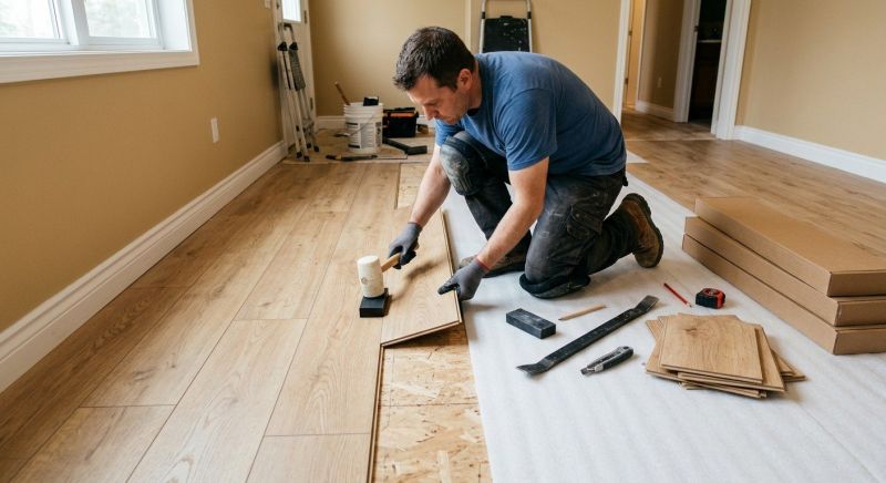 Laminate Floor Installation in Evergreen Park, IL