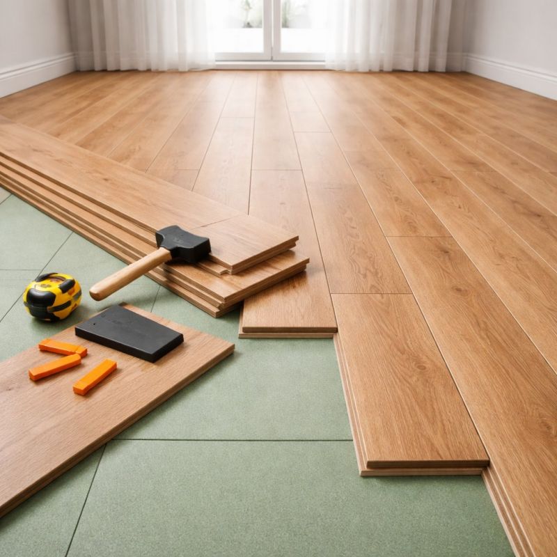 Laminate Floor Installation in Glen Ellyn, IL