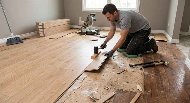 Laminate Floor Installation in Glencoe, IL