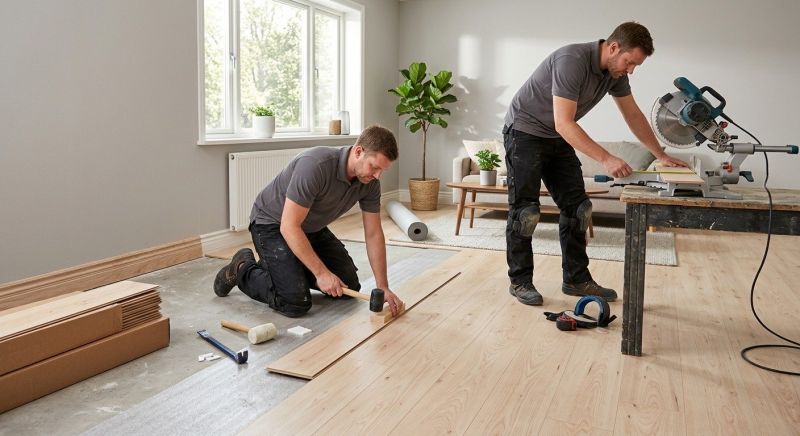 Laminate Floor Installation in Mount Prospect, IL