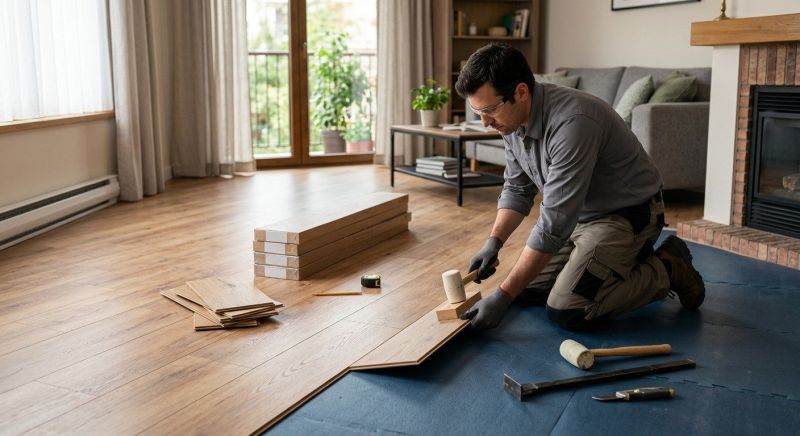 Laminate Floor Replacement in Berwyn, IL