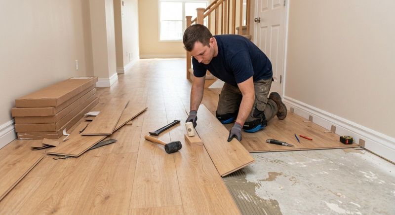Laminate Floor Replacement in Evanston, IL