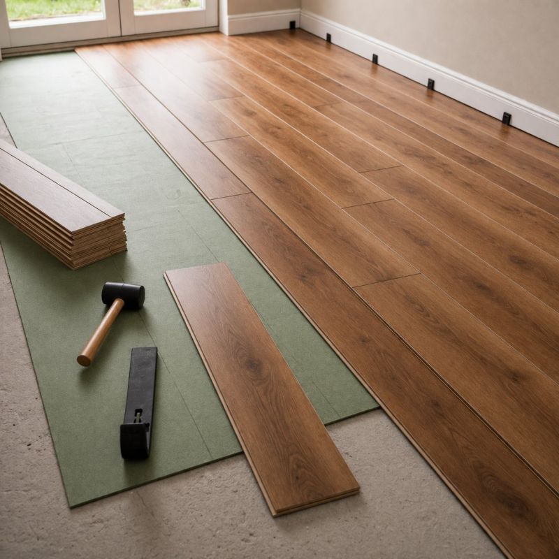 Laminate Floor Replacement in Evergreen Park, IL