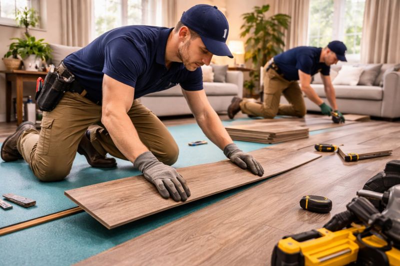 Laminate Flooring Replacement in Skokie, IL