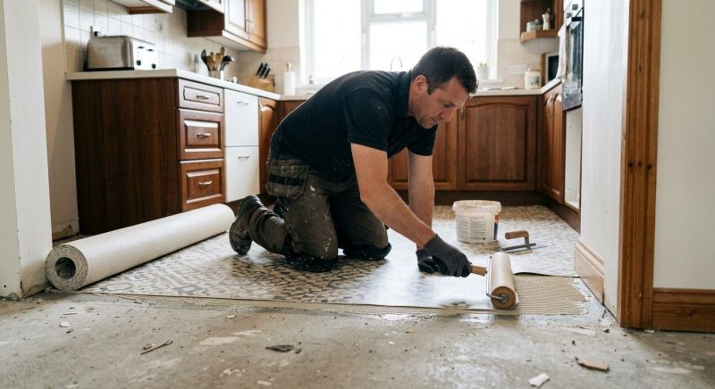 Linoleum Floor Installation in Skokie, IL