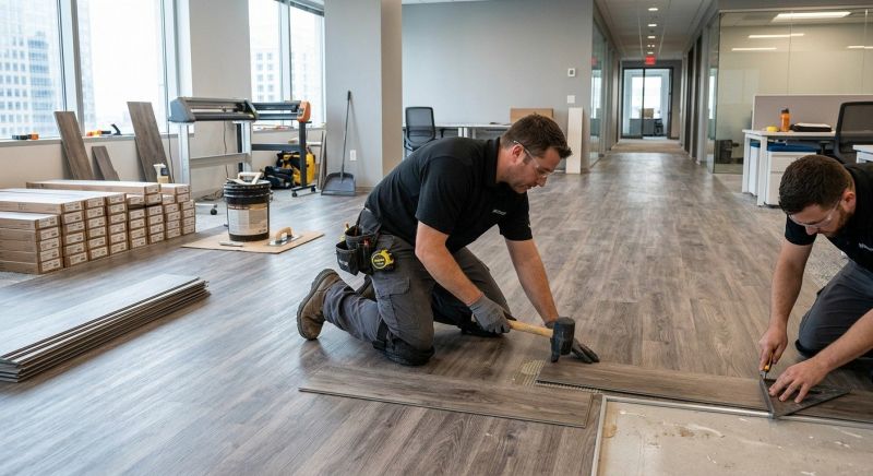 Linoleum Floor Installation in Skokie, IL