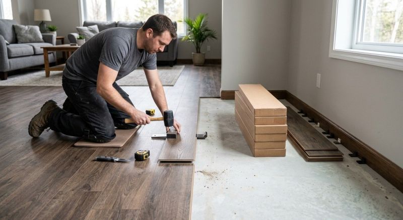 Luxury Vinyl Tile Installation in Des Plaines, IL