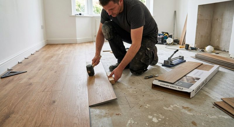 Luxury Vinyl Tile Installation in Hillside, IL