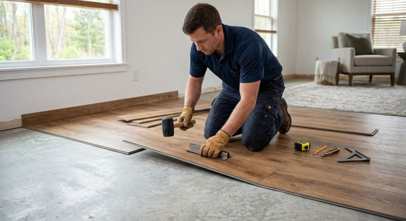 Luxury Vinyl Tile Installation in Lake Forest, IL