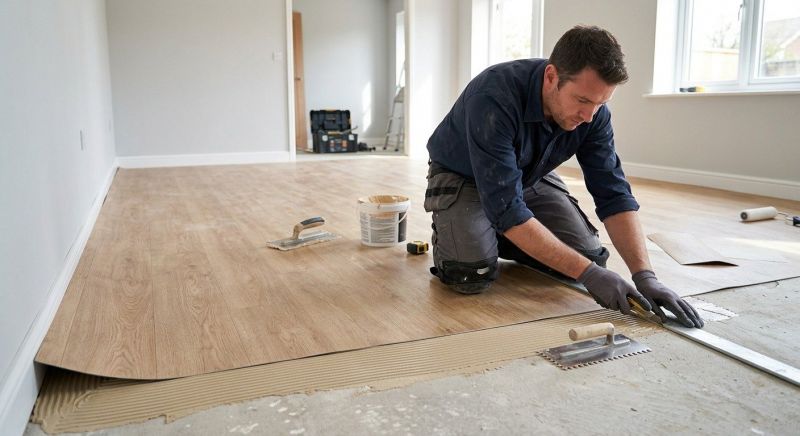 Sheet Flooring Installation in Glencoe, IL