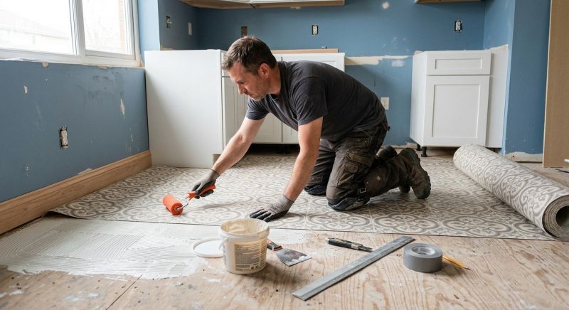 Sheet Flooring Installation in Itasca, IL