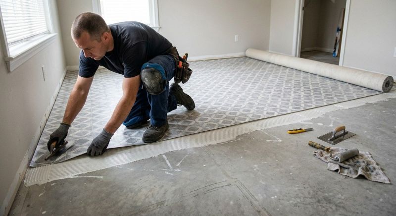 Sheet Flooring Installation in Mount Prospect, IL
