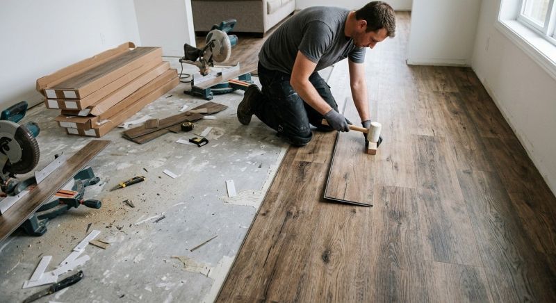 Vinyl Flooring Installation in Bartlett, IL