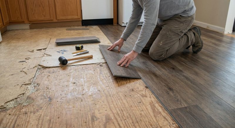 Vinyl Flooring Installation in Glenview, IL
