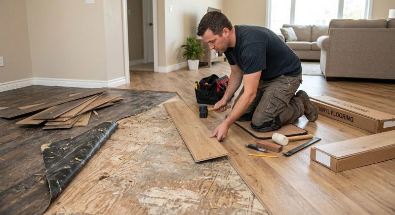Vinyl Flooring Installation in La Grange, IL
