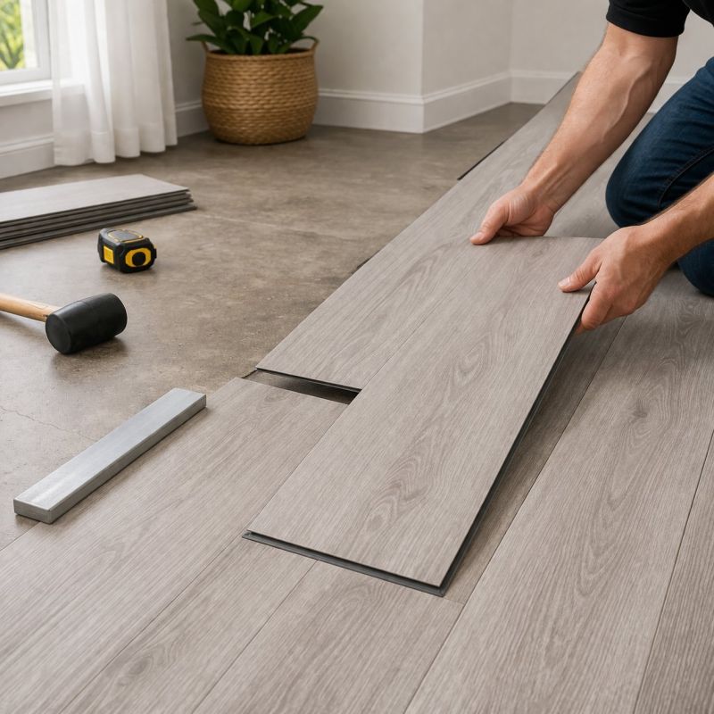 Vinyl Tile Installation in Skokie, IL